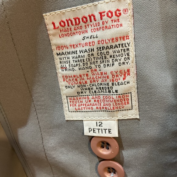 Vintage London Fog 2 in 1 jacket - Picture 6 of 8